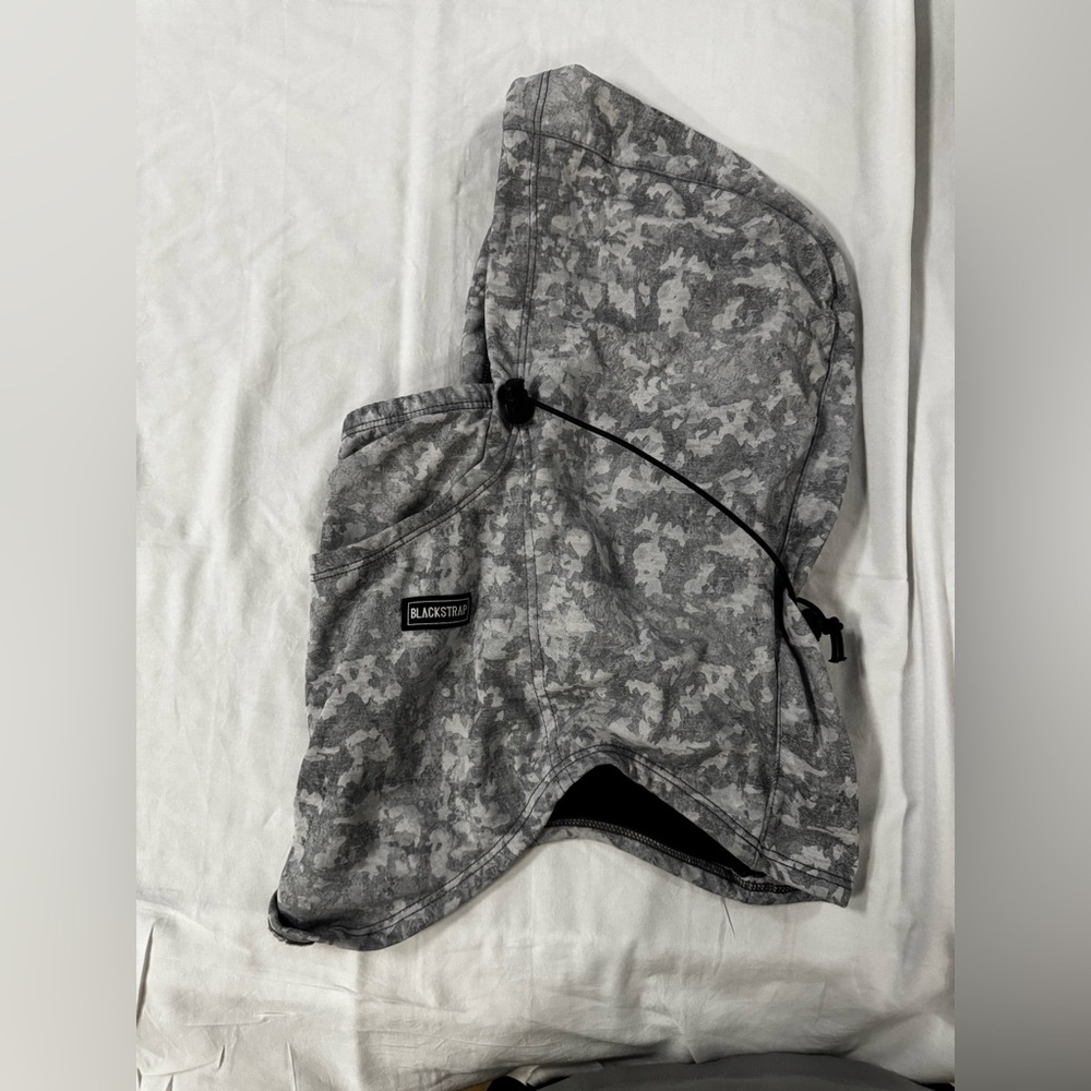 Gray Camouflage Over the helmet balaclava from blackstrap